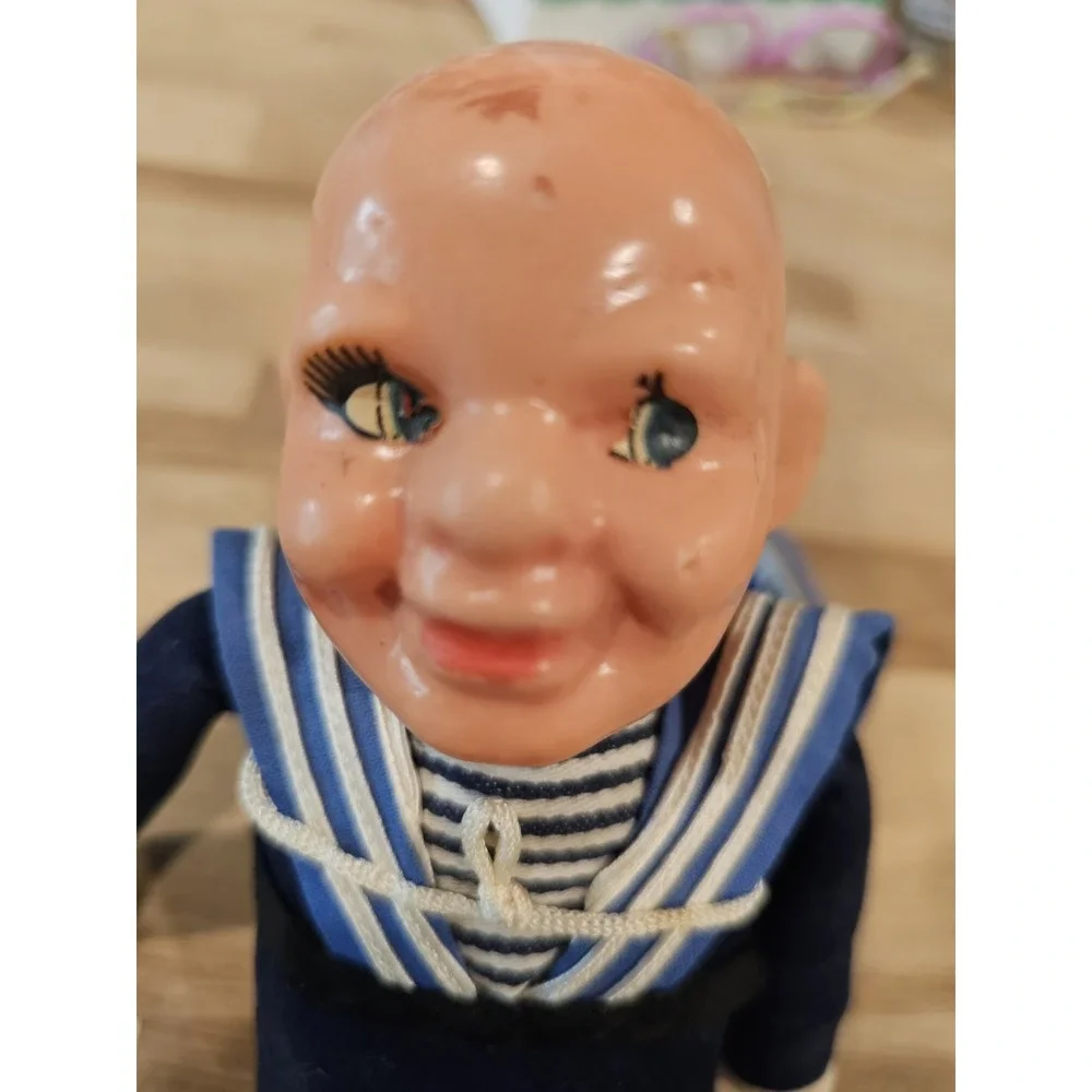 Vintage Sailor Doll Norah Wellings Jolly Boy Holland America Line Ship 11